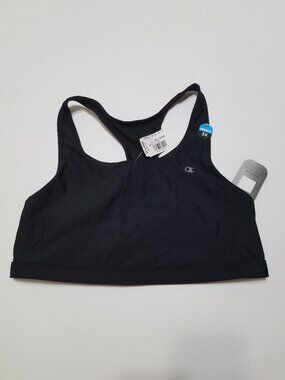 NWT Champion Moderate Sports Bra Black Size 3X